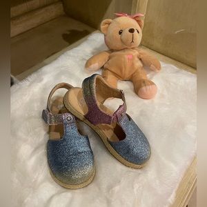 Sparkly multicolor UGG shoes